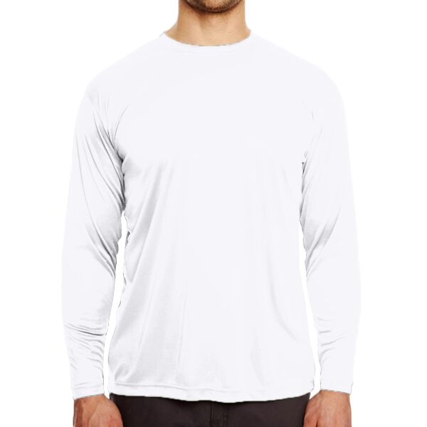 Men's Cool & Dry Sport Long Sleeve Performance Interlock T-Shirt Thumbnail