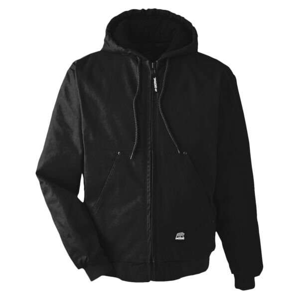 Men's Highland Flex180® Washed Duck Hooded Work Jacket Thumbnail