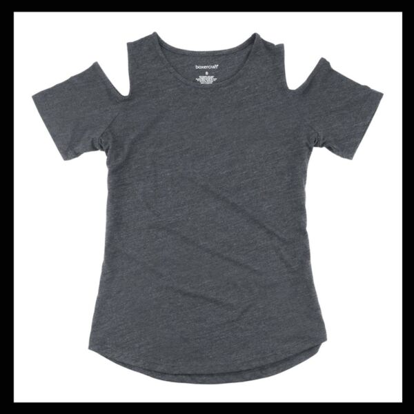 Women's Cold Shoulder T-Shirt Thumbnail