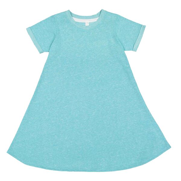 Toddler Harborside Mélange French Terry Twirl Dress Thumbnail