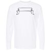 Unisex Gold Soft Touch Long Sleeve T-Shirt Thumbnail