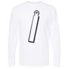 Unisex Gold Soft Touch Long Sleeve T-Shirt Thumbnail