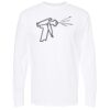 Unisex Gold Soft Touch Long Sleeve T-Shirt Thumbnail