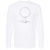 Unisex Gold Soft Touch Long Sleeve T-Shirt Thumbnail