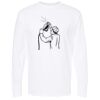 Unisex Gold Soft Touch Long Sleeve T-Shirt Thumbnail