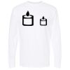 Unisex Gold Soft Touch Long Sleeve T-Shirt Thumbnail
