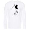 Unisex Gold Soft Touch Long Sleeve T-Shirt Thumbnail