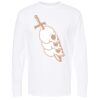 Unisex Gold Soft Touch Long Sleeve T-Shirt Thumbnail